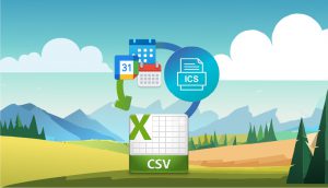 Convert ICS to CSV